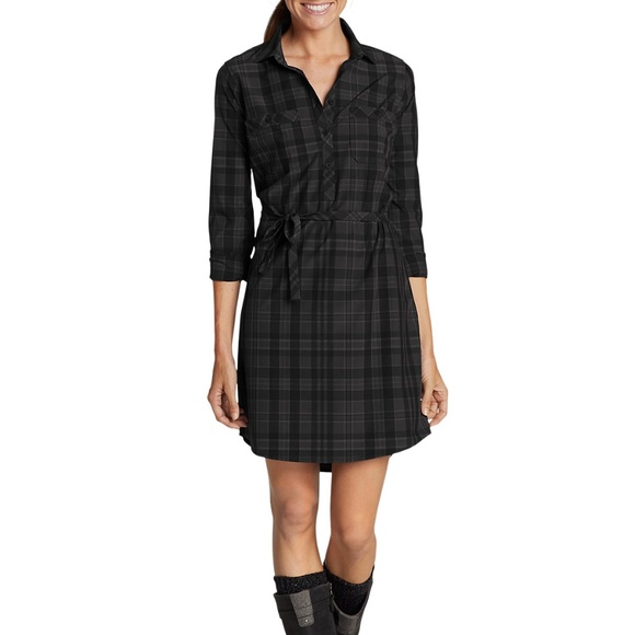 Eddie Bauer Dresses & Skirts - NWT EDDIE BAUER Plaid Shirt Dress